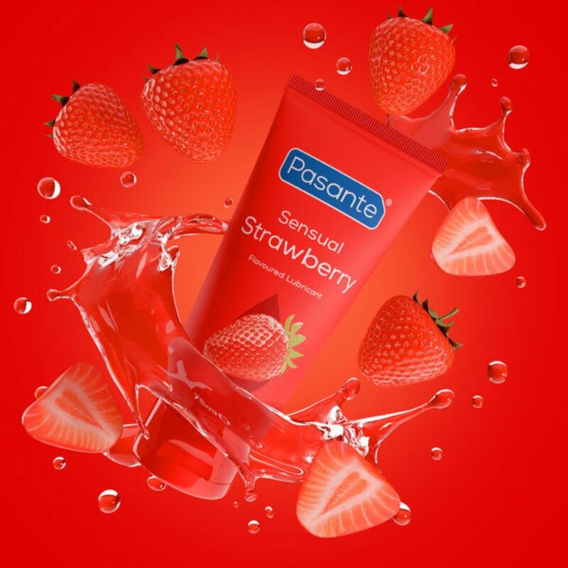PASANTE - FLAVOURED STRAWBERRY LUBRICANT 75 ML