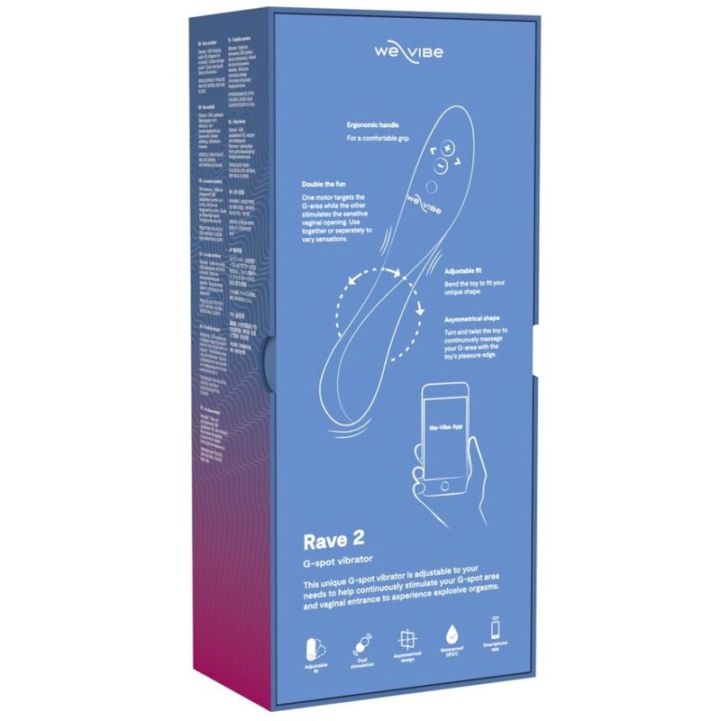WE-VIBE - RAVE 2 G-SPOT VIBRATOR BLUE