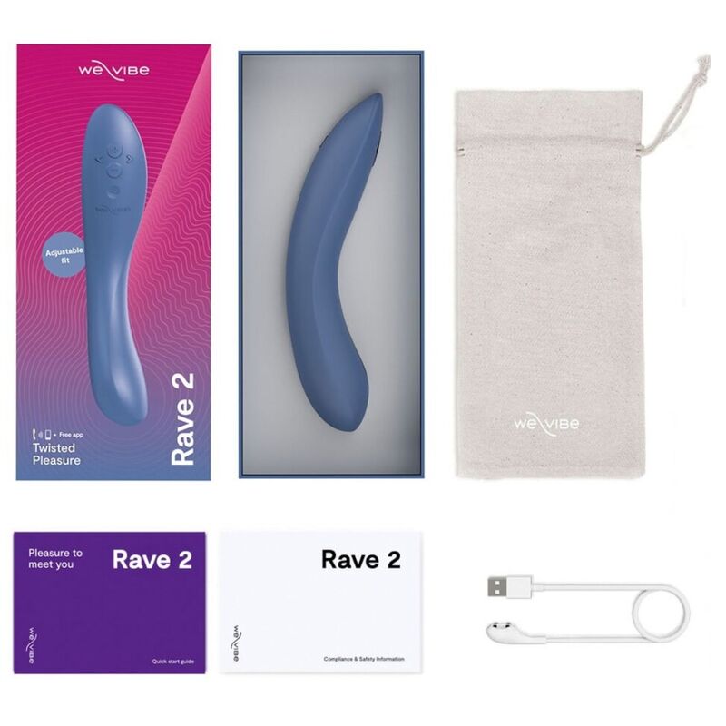 WE-VIBE - RAVE 2 G-SPOT VIBRATOR BLUE
