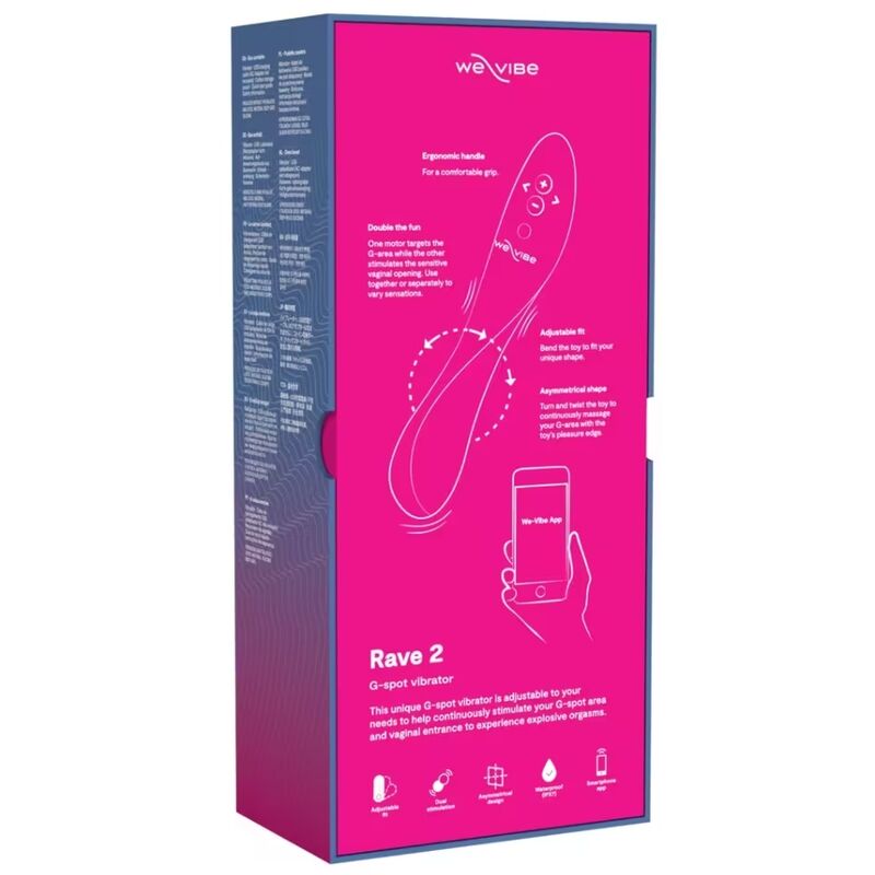 WE-VIBE - RAVE 2 G-SPOT VIBRATOR PINK