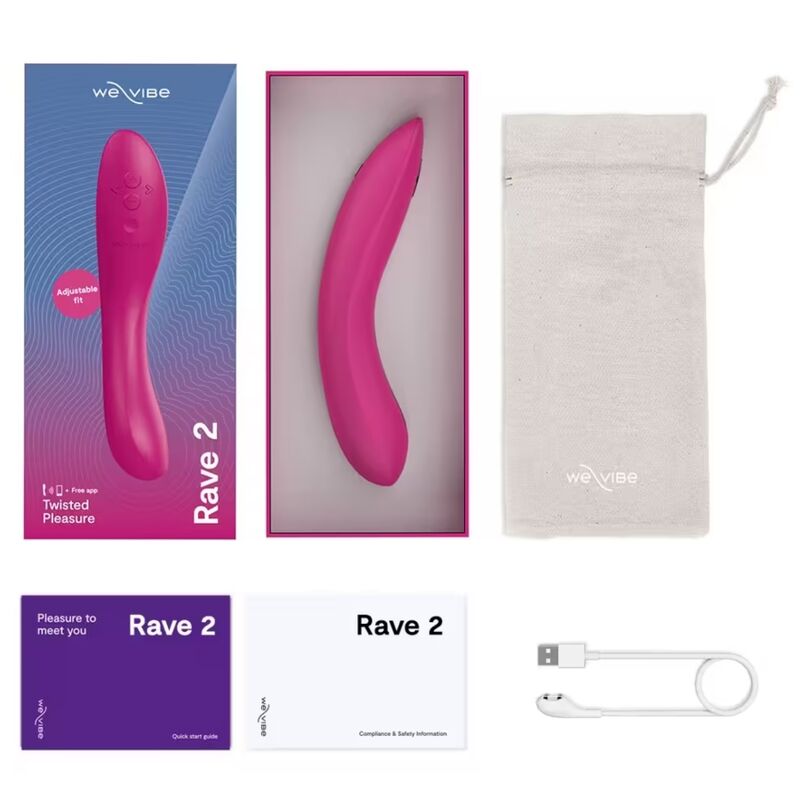 WE-VIBE - RAVE 2 G-SPOT VIBRATOR PINK