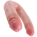 KING COCK - U-FÖRMIGES GROSSES DOPPELTES VERGNÜGEN FLEISCH 17.8 CM