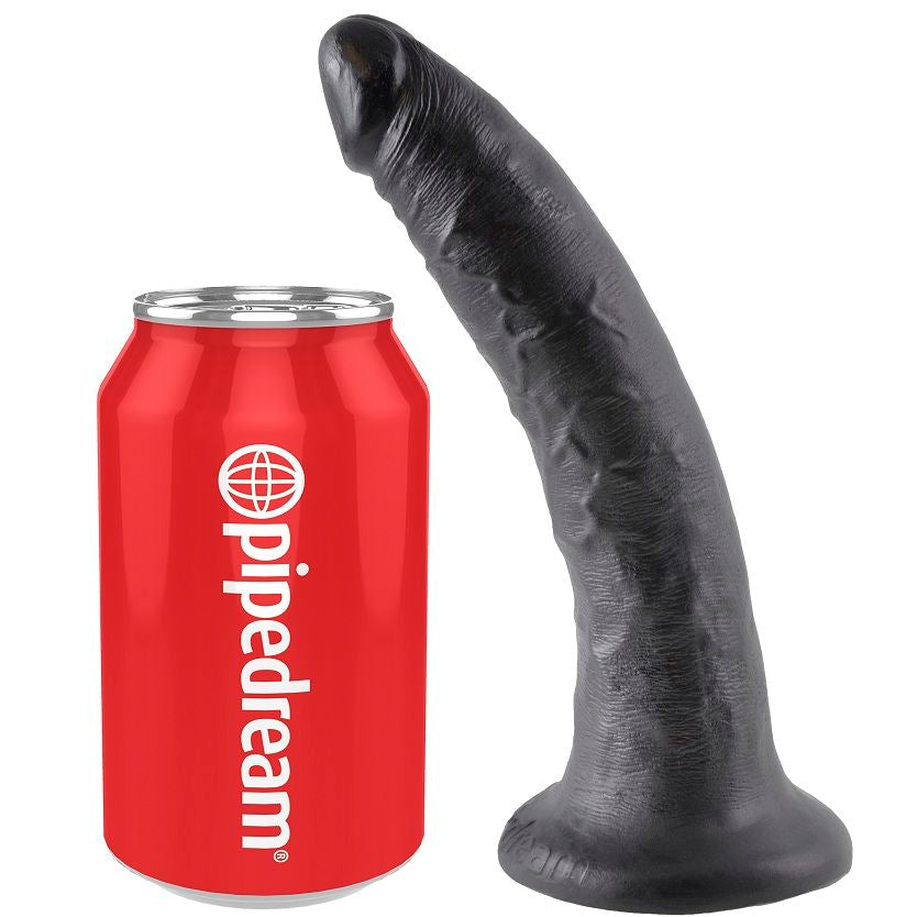 KING COCK - DILDO NOIR 17,8 CM