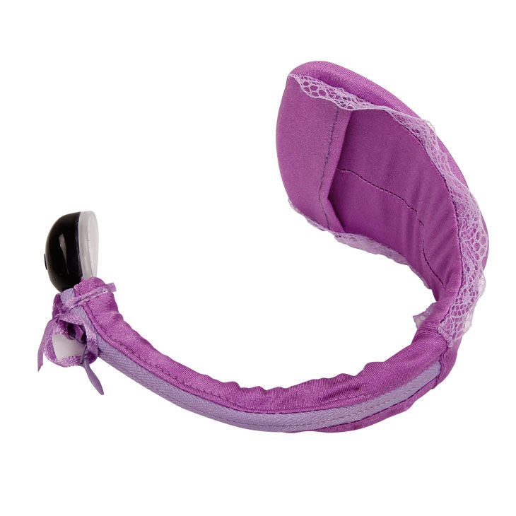 BAILE - THONG WITH VIBRATOR AND LILAC REMOTE CONTROL