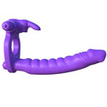 FANTASY C-RINGZ – DOPPELTER SILIKON-VIBRATOR RABBIT