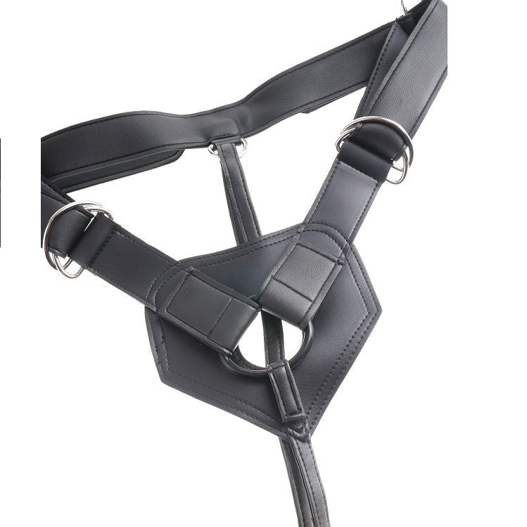 KING COCK - HARNESS WITH REALISTIC PENIS 8 INCH