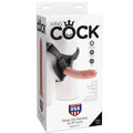 KING COCK - HARNESS WITH REALISTIC PENIS 8 INCH