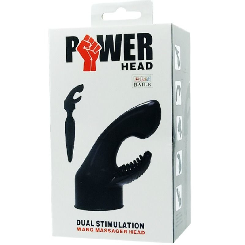 BAILE - POWER HEAD INTERCHANGEABLE HEAD FOR G-SPOT STIMULATION AND CLITORIS