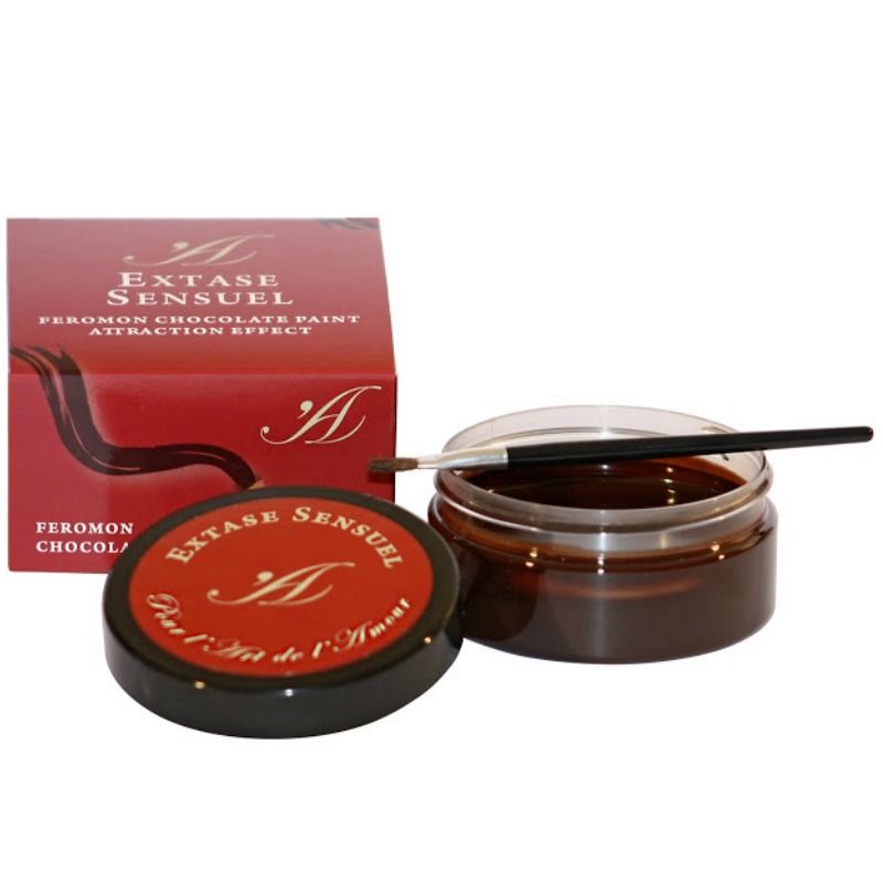 SENSUAL ECSTASY - CHOCOLATE BODY PAINT WITH ATTRACTION EFFECT 50 ML