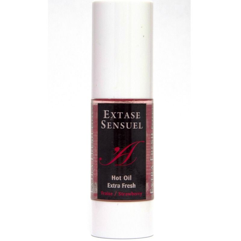 EXTASE EROTIC - MASSAGE OIL WITH EXTRA FRESH STRAWBERRY EFFECT 30 ML