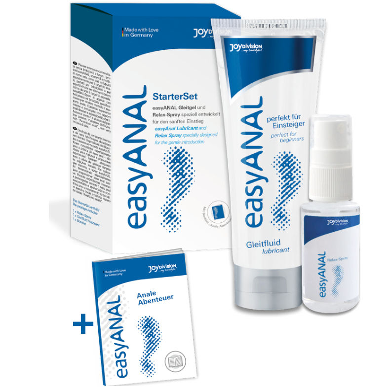 JOYDIVISION EASYANAL - LUBRICANT + RELAX SPRAY STARTER SET
