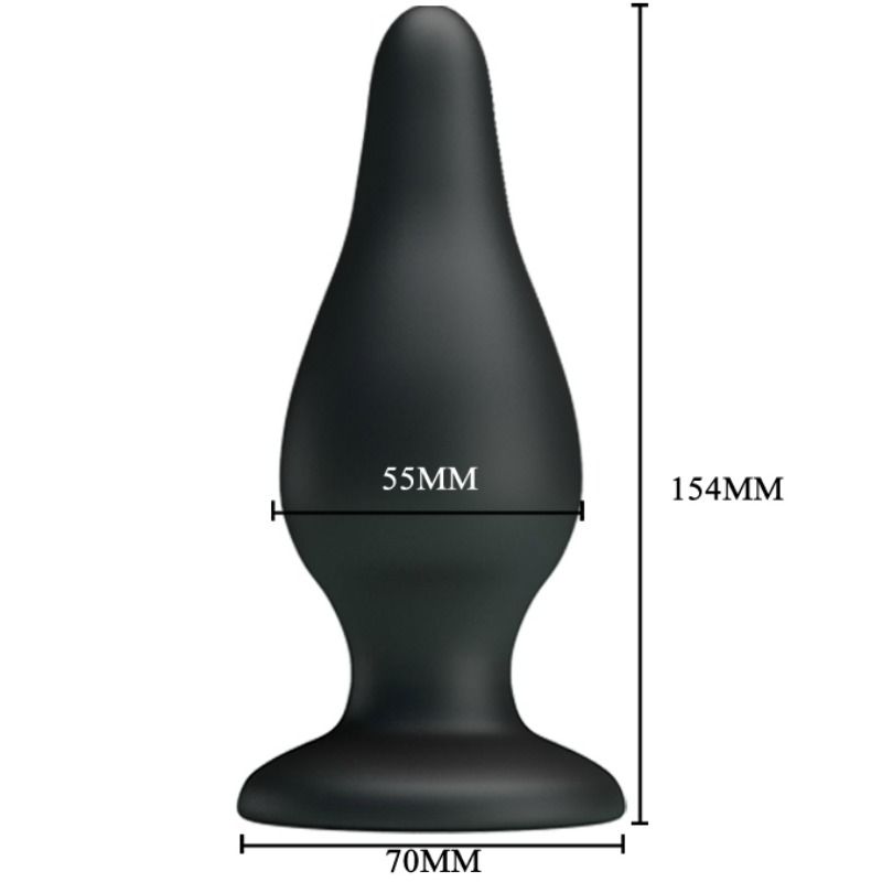 PRETTY LOVE - PLUG EN SILICONE ERGONOMIQUE 15,4 CM
