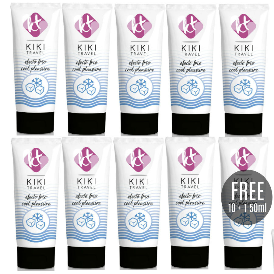 KIKÍ TRAVEL – GLEITMITTEL MIT KÜHLENDEM EFFEKT 50 ML 10+1 GRATIS