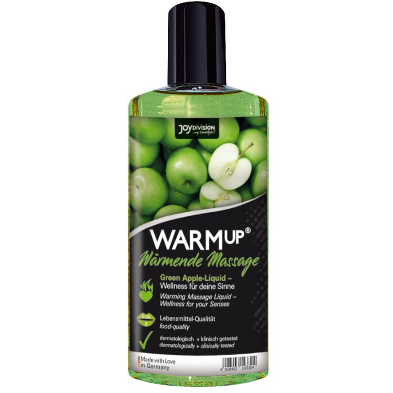 HUILE DE MASSAGE POMME VERTE JOYDIVISION WARMUP - 150 ML