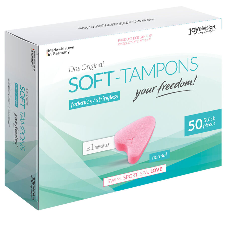 JOYDIVISION SOFT-TAMPONS - ORIGINAL SOFT-TAMPONS 50 PCS