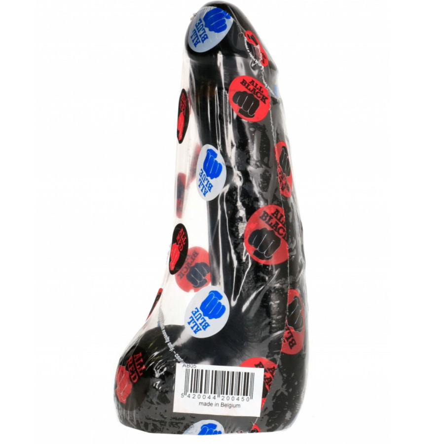 TOUT NOIR - GODEMICHET RÉALISTE NOIR DOUX 20 CM