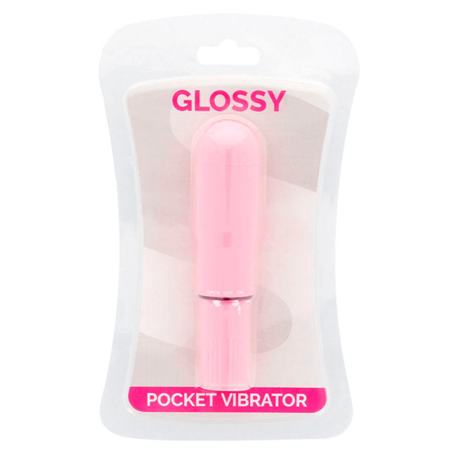 GLOSSY - VIBREUR DE POCHE ROSE