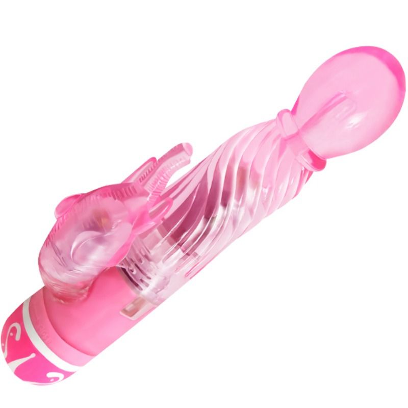 BAILE - VIBREUR MULTIVITESSE AVEC STIMULATEUR ROSE