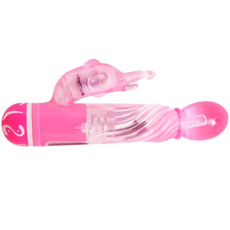 BAILE - VIBREUR MULTIVITESSE AVEC STIMULATEUR ROSE