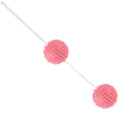 BAILE - DES BILLES TEXTURÉES ROSE PROFOND DE 3,6 CM PROCURENT UN PLAISIR INTENSE