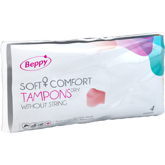 BEPPY - TAMPONS CONFORT DOUX SECS 4 UNITÉS