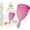 NINA KIKÍ - MENSTRUATIONSBECHER PINK - GRÖSSE L