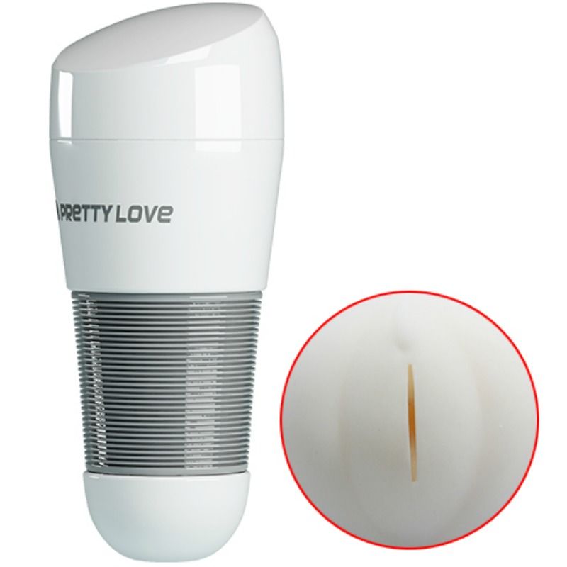 PRETTY LOVE - MASTURBATEUR VAGINAL KITTY WHITE 2