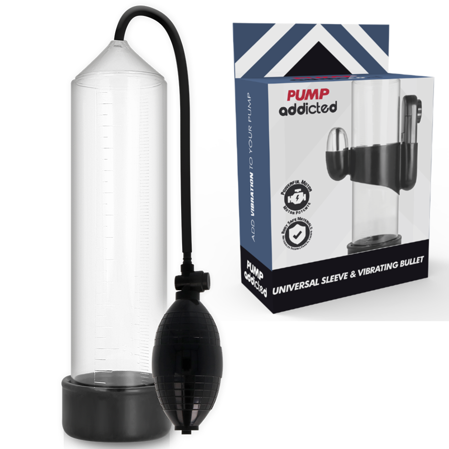 PUMP ADDICTED - RX3 TRANSPARENTER VIBRATOR