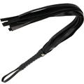 TÉNÈBRES - FOUET NOIR DE CONTRAINTE 45 CM