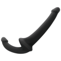 ADDICTED TOYS - DILDO MIT RILLEN OHNE SUBJECTION SCHWARZ
