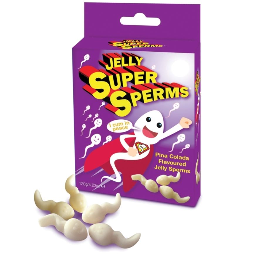 SPENCER & FLEETWOOD - BONBONS GÉLIFIÉS SUPER SPERME 120 GR