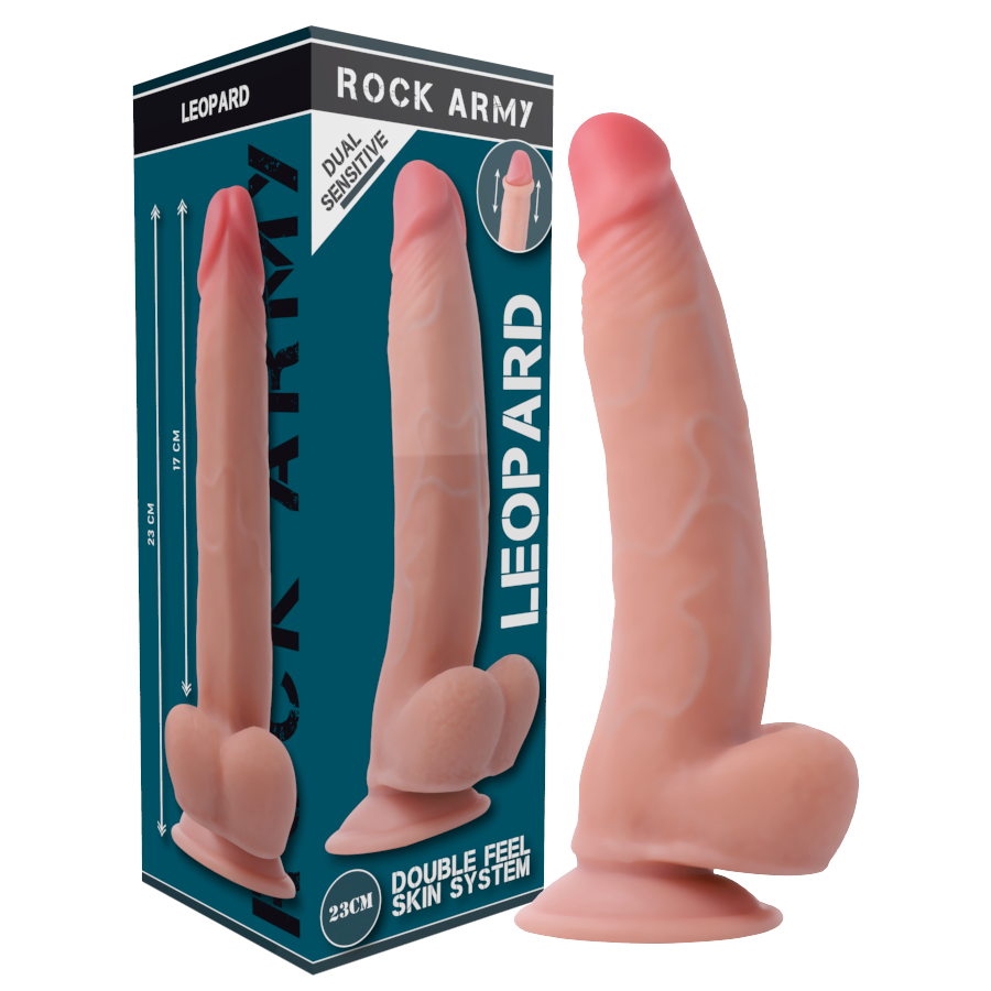 ROCKARMY – DUAL DENSITY LEOPARD 23 CM – Ø 4,77 CM