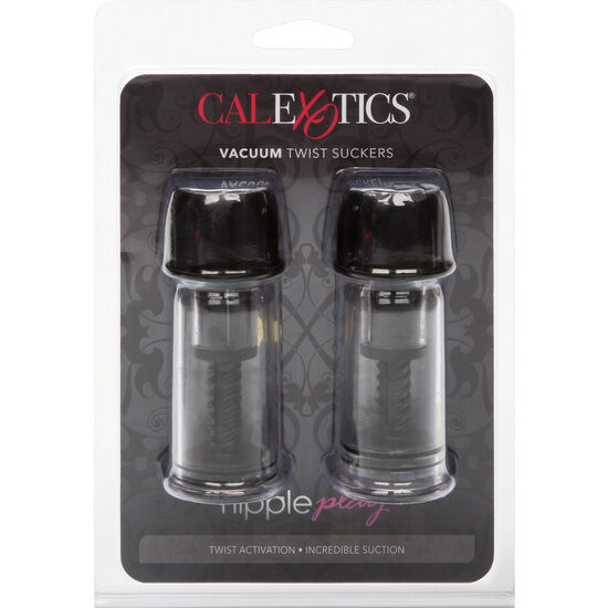 CALEXOTICS - VACUUM TWIST NIPPLE SUCTION CUP BLACK