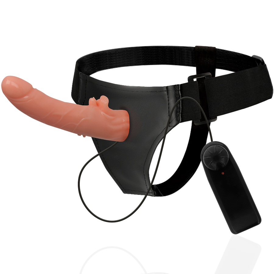 HARNESS ATTRACTION - HECTOR VIBRATOR 20 CM -O- 3.5 CM
