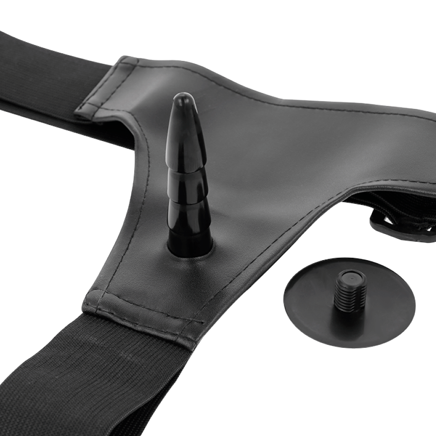 HARNESS ATTRACTION - HECTOR VIBRATOR 20 CM -O- 3.5 CM