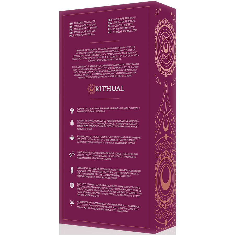 RITHUAL - ORCHID RECHARGEABLE G-SPOT KRIYA STIMULATOR