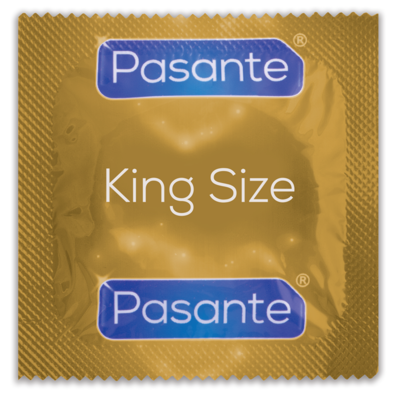 PASANTE - PRÉSERVATIFS KING MS LONGS ET LARGES 12 UNITÉS