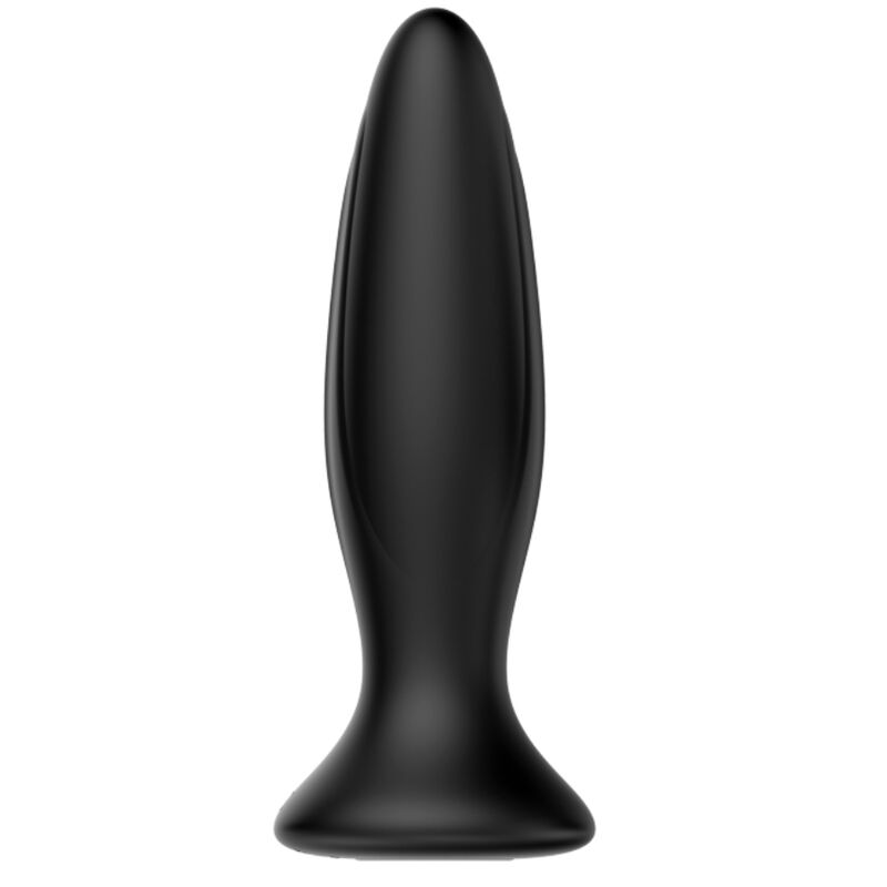 MR PLAY - WIEDERAUFLADBARER SCHWARZER VIBRATIONS-ANALDILDO