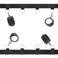 FETISH SUBMISSIVE - LUXURIÖSES BETTBINDER-SET MIT NEOPRENFUTTER