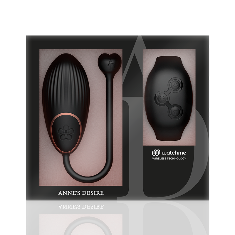 ANNES DESIRE - EGG REMOTE CONTROL TECHNOLOGY WATCHME BLACK