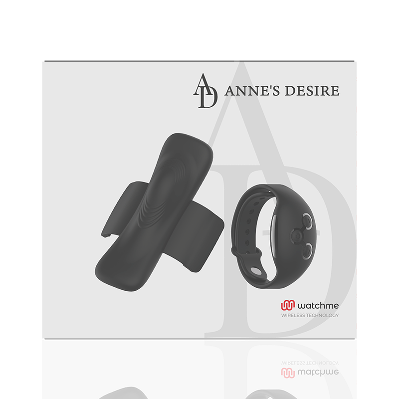 ANNES DESIRE - PANTY PLEASURE TECNOLOG A WATCHME BLACK