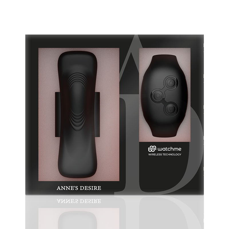 ANNES DESIRE - PANTY PLEASURE TECNOLOG A WATCHME BLACK