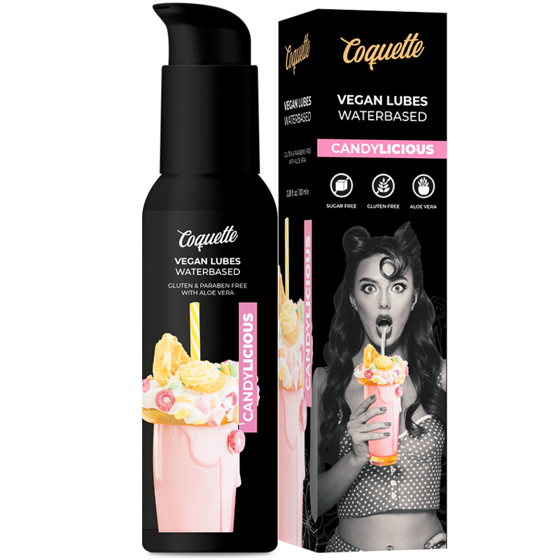COQUETTE CHIC DESIRE - EXPÉRIENCE PREMIUM 100ML LUBRIFIANTS VÉGANS CANDYLICIOUS