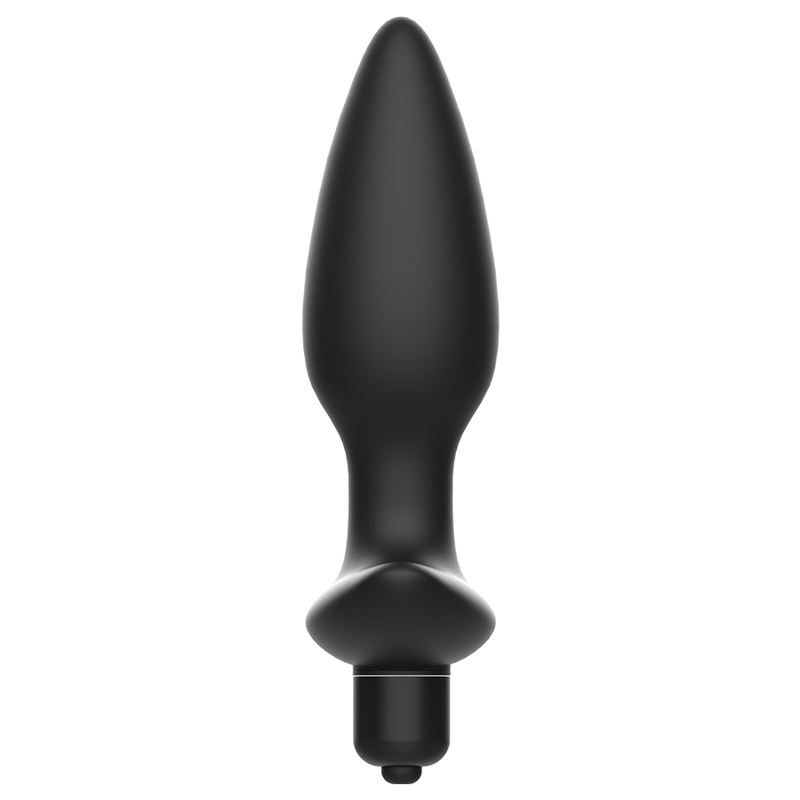 ADDICTED TOYS - VIBRATING BLACK ANAL PLUG MASSAGER